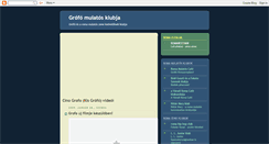 Desktop Screenshot of grofoklub.blogspot.com