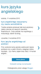 Mobile Screenshot of kursjezykaangielskiego.blogspot.com