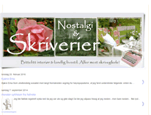 Tablet Screenshot of nostalgiskriverier.blogspot.com