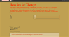 Desktop Screenshot of heraldosdeltiempo.blogspot.com