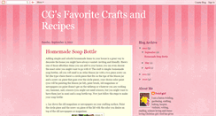 Desktop Screenshot of holidaycraftsandrecipes.blogspot.com