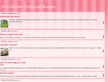 Tablet Screenshot of holidaycraftsandrecipes.blogspot.com