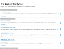 Tablet Screenshot of brokenribrunner.blogspot.com