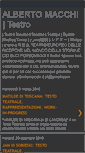 Mobile Screenshot of albertomacchiteatrostorico.blogspot.com