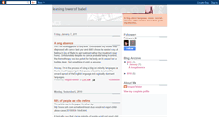Desktop Screenshot of leaningtowerofbabel.blogspot.com