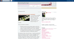 Desktop Screenshot of discoveringthehope.blogspot.com