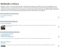 Tablet Screenshot of mediandoaleitura.blogspot.com