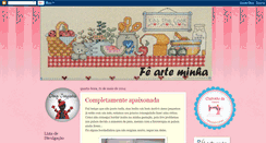 Desktop Screenshot of fearteminha.blogspot.com