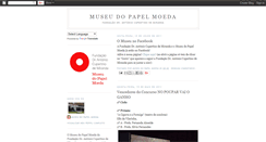 Desktop Screenshot of museudopapelmoeda.blogspot.com