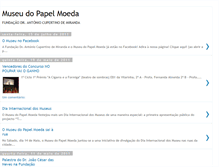 Tablet Screenshot of museudopapelmoeda.blogspot.com