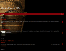 Tablet Screenshot of myaccidentallife.blogspot.com