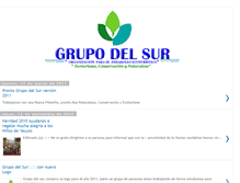 Tablet Screenshot of eco-grupodelsur.blogspot.com