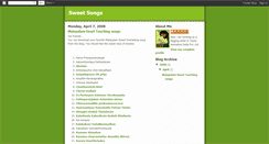 Desktop Screenshot of malayalamsweetsongs.blogspot.com