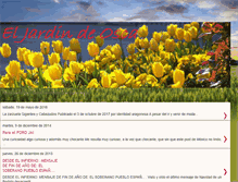 Tablet Screenshot of eljardindeosca.blogspot.com