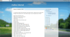 Desktop Screenshot of malloc-internal.blogspot.com