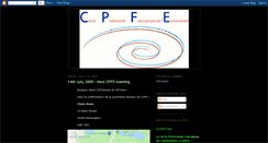 Desktop Screenshot of cpfelondres.blogspot.com