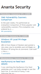 Mobile Screenshot of anantasec.blogspot.com