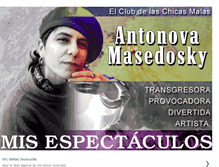 Tablet Screenshot of clubdelaschicasmalas.blogspot.com