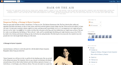 Desktop Screenshot of hairontheair.blogspot.com