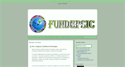 Desktop Screenshot of fundepsic.blogspot.com