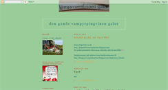 Desktop Screenshot of dengamlevampyrpingvinen.blogspot.com