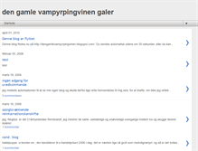 Tablet Screenshot of dengamlevampyrpingvinen.blogspot.com