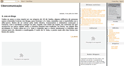 Desktop Screenshot of cibercomunicacao08.blogspot.com