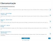 Tablet Screenshot of cibercomunicacao08.blogspot.com