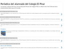 Tablet Screenshot of pinarilloscolegioelpinar.blogspot.com