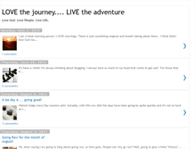 Tablet Screenshot of lovethejourneylivetheadventure.blogspot.com