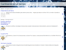 Tablet Screenshot of cambiandoeneltiempo.blogspot.com