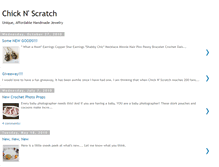 Tablet Screenshot of chicknscratchings.blogspot.com