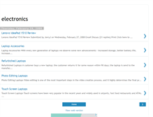 Tablet Screenshot of electronicsinfoguru.blogspot.com