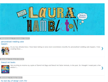 Tablet Screenshot of laurahambleton.blogspot.com