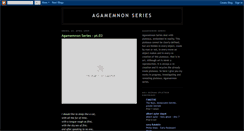 Desktop Screenshot of agamemnonseries.blogspot.com