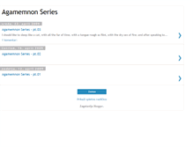 Tablet Screenshot of agamemnonseries.blogspot.com