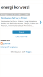 Mobile Screenshot of energikonversi.blogspot.com