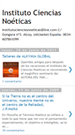 Mobile Screenshot of institutocienciasnoeticas.blogspot.com