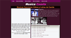 Desktop Screenshot of esmusicacamila.blogspot.com