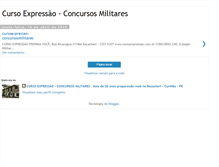 Tablet Screenshot of cursoexpressao-concursosmilitares.blogspot.com