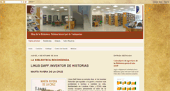 Desktop Screenshot of bibliotecavaldepenas.blogspot.com