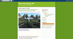 Desktop Screenshot of playadelcarmenmx.blogspot.com