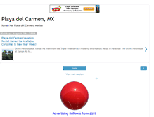 Tablet Screenshot of playadelcarmenmx.blogspot.com