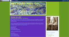 Desktop Screenshot of bivssummerpoetryclub.blogspot.com