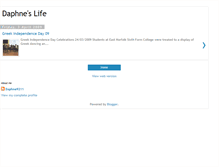 Tablet Screenshot of daphne9211.blogspot.com