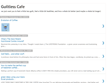 Tablet Screenshot of guiltlesscafe.blogspot.com