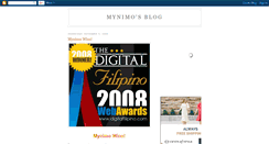 Desktop Screenshot of mynimo.blogspot.com