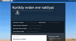 Desktop Screenshot of evdenevennakliyat.blogspot.com