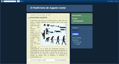 Desktop Screenshot of elpositivismodeaugustocomte.blogspot.com