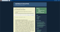 Desktop Screenshot of materiales-educativos.blogspot.com